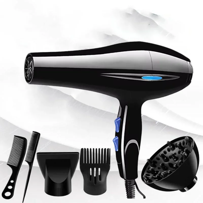 2200Wเครื่องเป่าผมProfessional Gear Strong Powerเครื่องเป่าผมสําหรับHairdressingตัดผมSalonเครื่องมือเครื่องเป่าผมใหม่ 2025