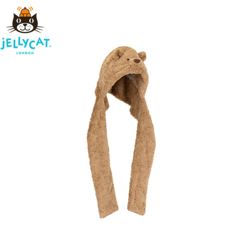 

New Cute Bear Ear Hat Scarf Gloves Set Winter Women Beanies Caps Warm Casual Plush Hats Casual Solid Fleece Girl Kawaii Present