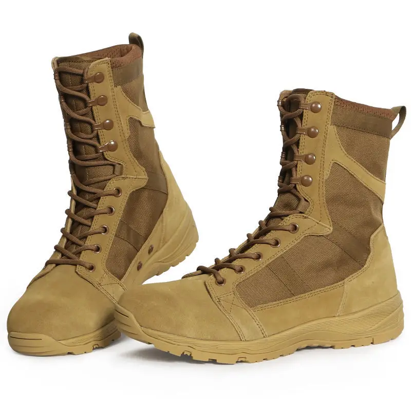 2023 New Authentic American Combat Ultra-Light Outdoor Climbing Men and Women Desert Training Boots