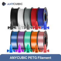 ANYCUBIC 5KG PETG Filament PLA 3D Printer Multicolor 1.75mm Plastic 3D Printer Filament For Kobra 3 Combo S1C FDM 3D Printer