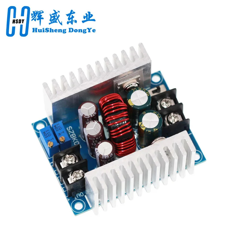 300W 20A DC-DC Buck Converter Step Down Module Constant Current LED Driver Power Step Down Voltage Module Electrolytic Capacitor