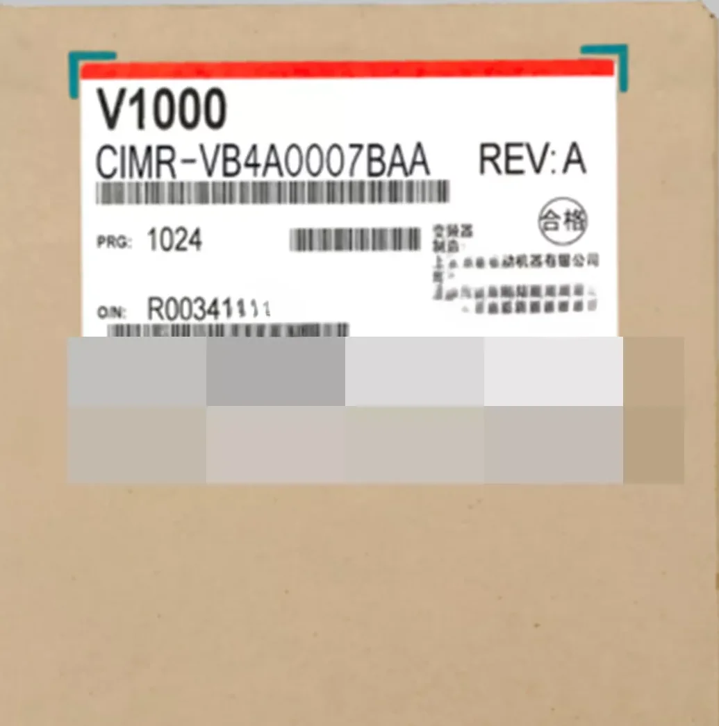 

CIMR-VB4A0007BAA new Yaskawa original V1000 inverter