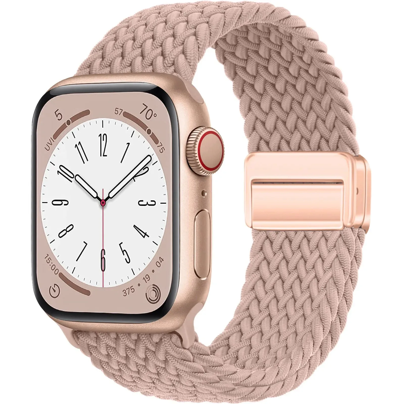 Gevlochten band voor Apple Watch-banden 40 mm 45 mm 41 mm 44 mm 42/46 mm 49 mm magnetische armband iWatch-serie se 7 5 6 8 9 10 11 Ultra3 2