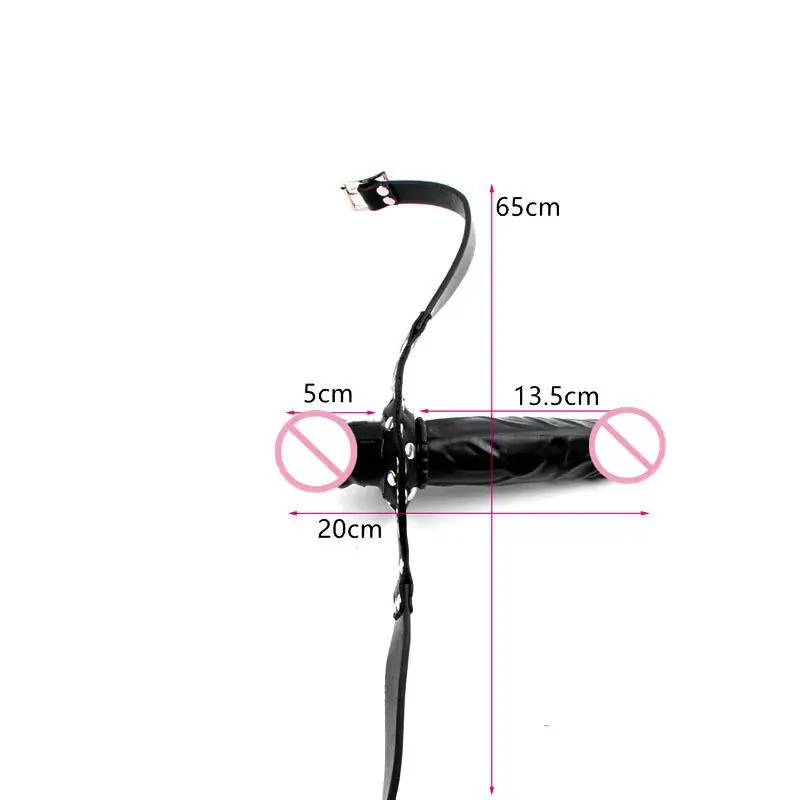 Double Head Penis Mouth Plug Ball Gags Bit Mouth Slave Bondage Sex Toys Adult Toys For Men And Women 18+ Sex Product view 6