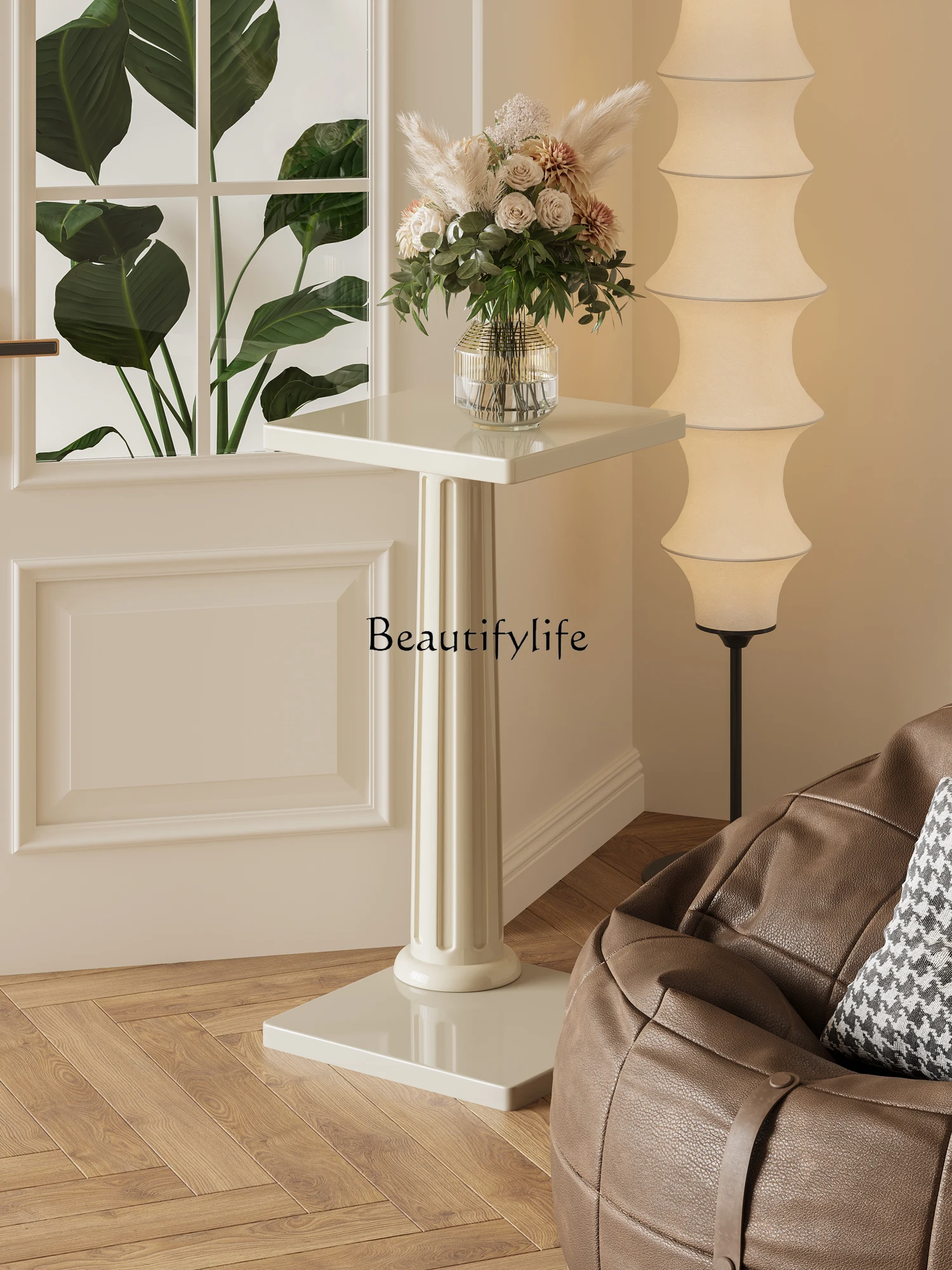 

Simple modern Roman style side few living room bedroom movable splicing small table