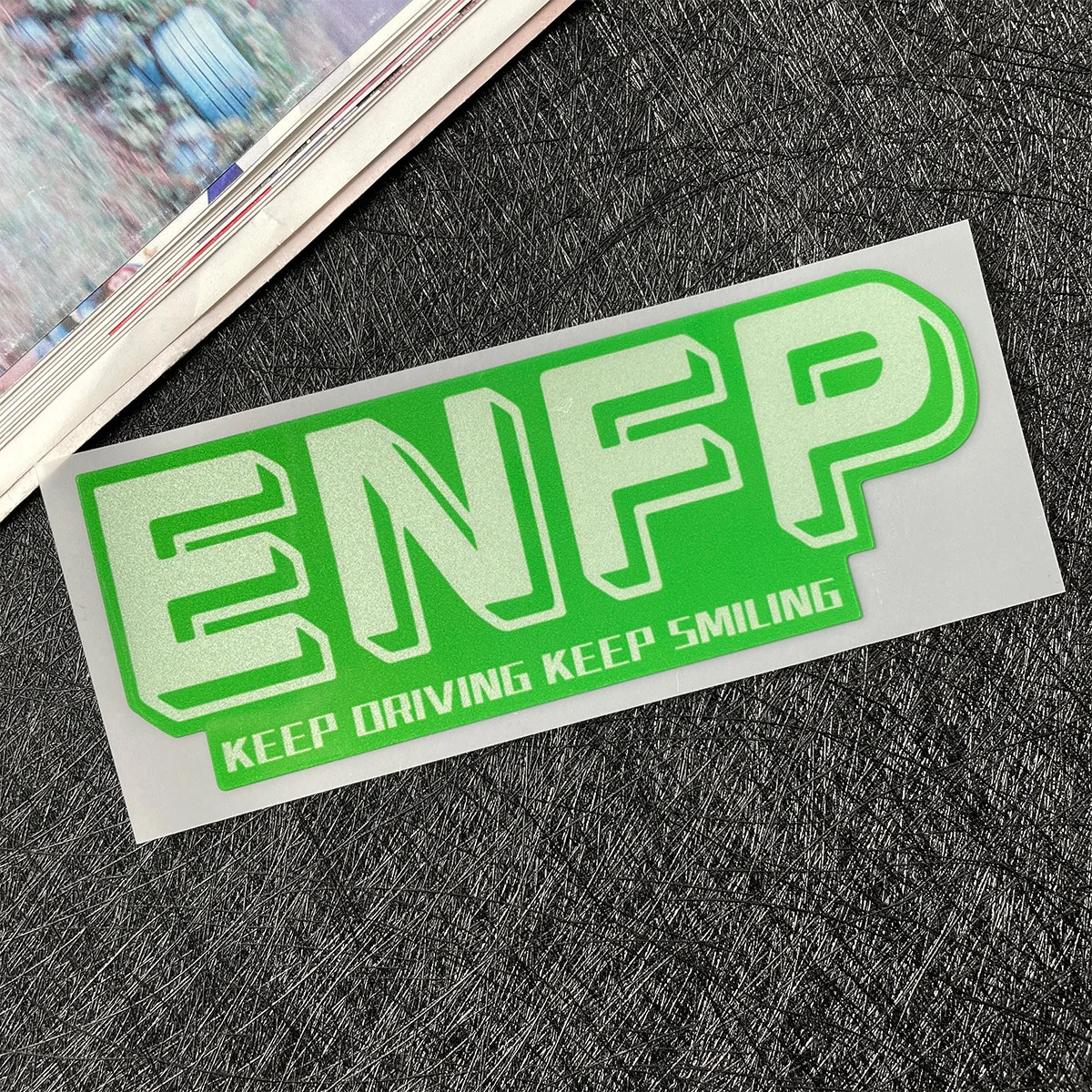 قطعة واحدة من ملصق عاكس لعادات القيادة الشخصية MBTI - نوع I/E 16 شخصية |   فينيل متين ممتع لدراجة نارية السيارة