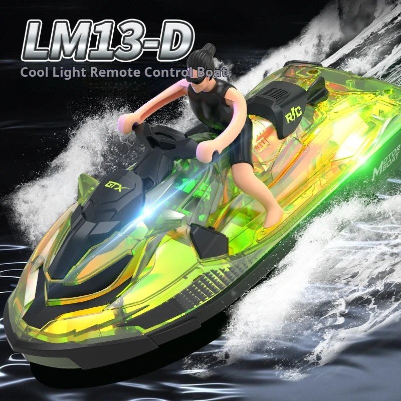 Generic Remote Control Boat High Speed Racing Model Dual Motor Waterproof Electric Water Toy For Adults Summer Outdoor Pool 2026