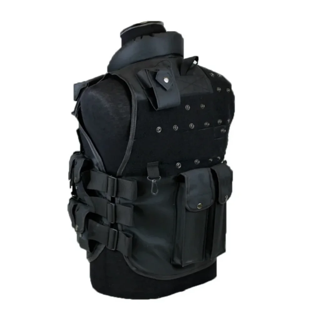 Imagem -06 - Mens Tactical Hunting Vest Colete ao ar Livre Modular Protetora Segurança Treinamento 11 Bolsos