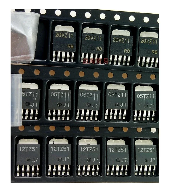 10 قطعة/الوحدة شحن مجاني 10 قطعة/الوحدة 20VZ11 05TZ11 12TZ51 منخفضة الطاقة الجهد المنظم العلامة التجارية الجديدة الأصلي خمسة دبوس التصحيح TO-252