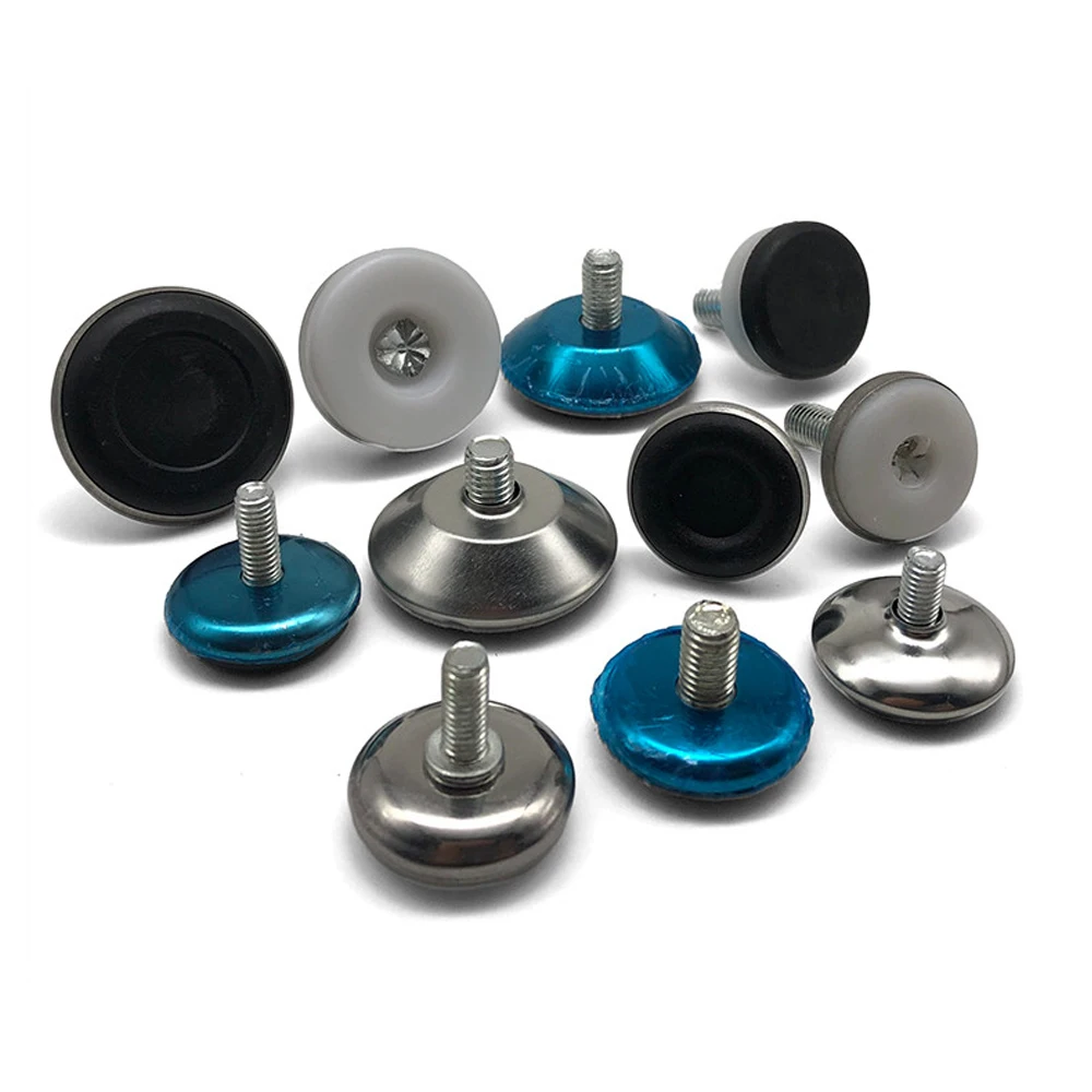4 pz M6 M8 M10 mobili tavolo sedia divano gamba piedi livellatore regolabile Glide Slide Pad