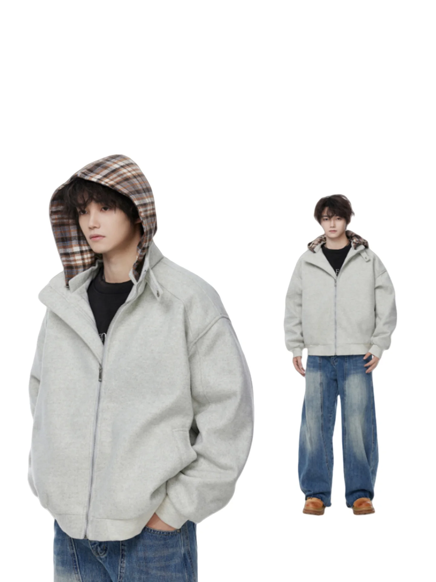 

American Sle Thiened Pilot Jaet Cotton Coat Men's Autumn Winter Cotton Clothes New 2025 Outerwear Coat Youth ular