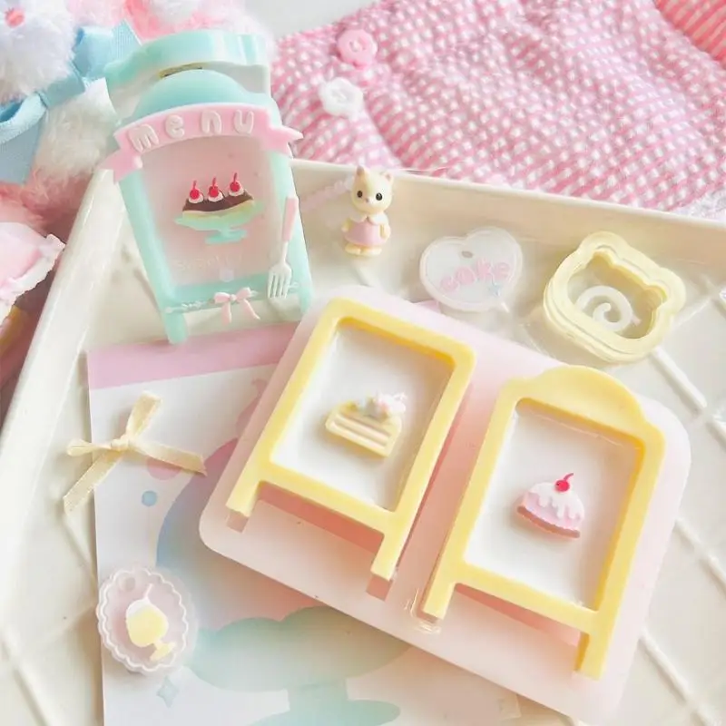 W0YA صنع المجوهرات قالب السيليكون قالب راتنجات الايبوكسي لسلاسل المفاتيح المعلقات الحلي #4