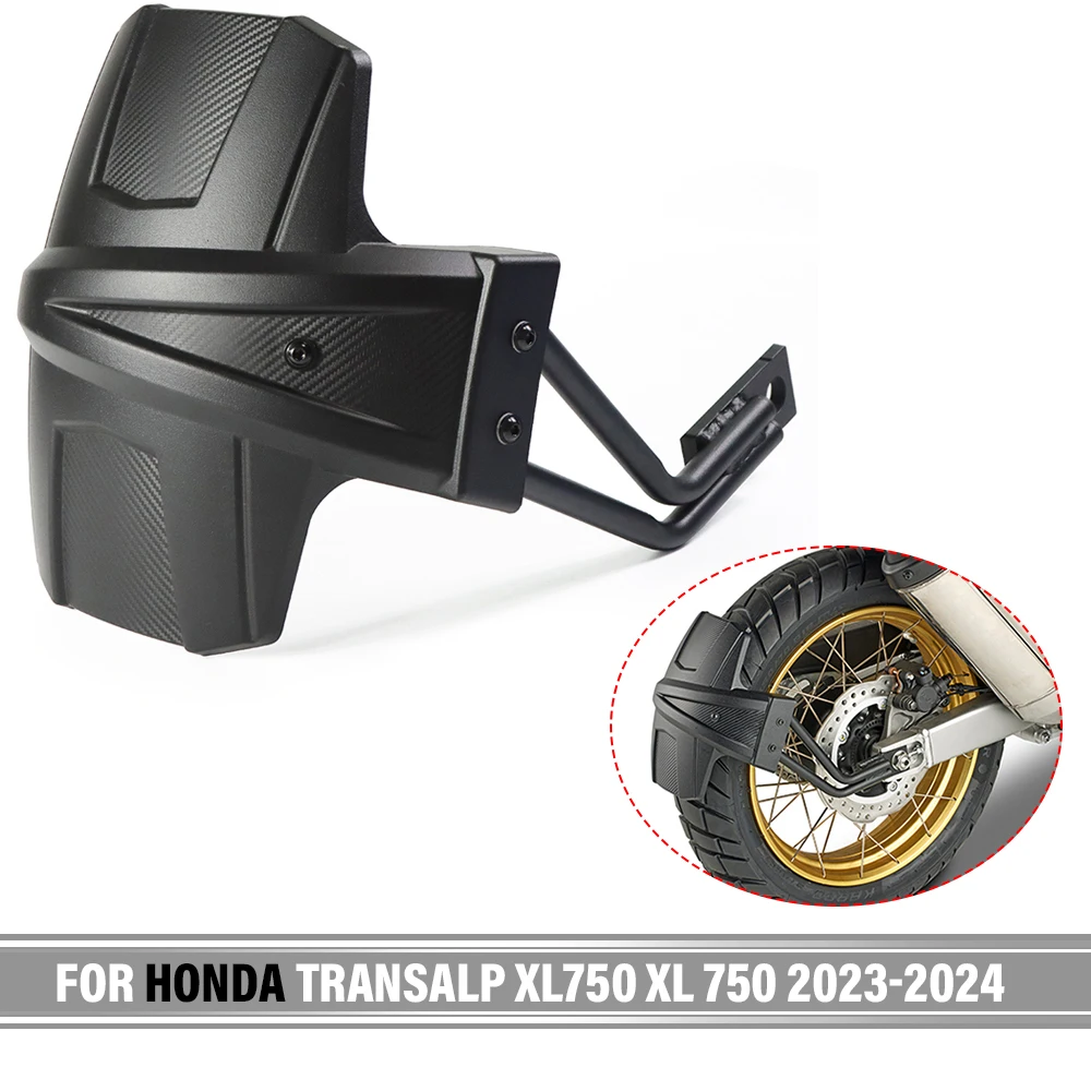 

Motorcycle Rear Fender Mudguard Mudflap Guard Protector Wheel Hugger For Honda TRANSALP XL750 XL 750 2023-2024