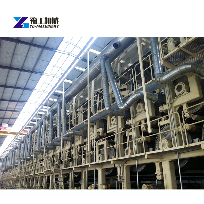 Paper Factory Waste Paper Recycling Machine 1092mm Bobbin Making Machine