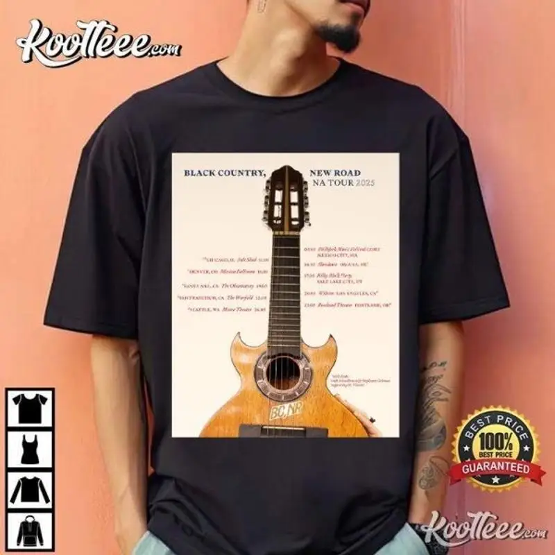 Black Country New Road US Tour 2025 T Shirt - AliExpress 200000343