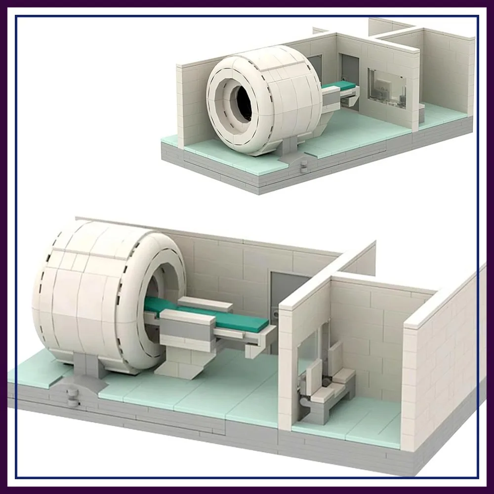 

MRI Scanner Model Building Blocks Set, 523 Pcs, Hospital Medical Machine Toy for Moc Bricks Lovers