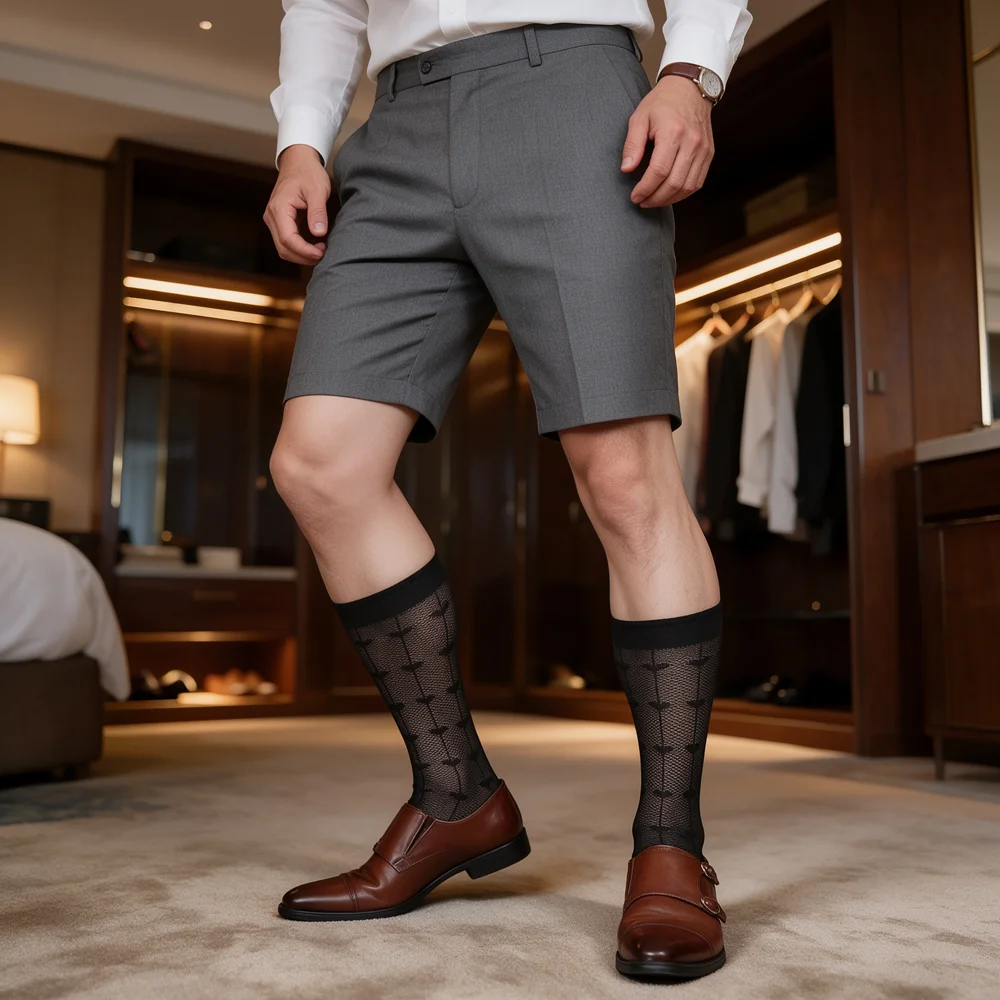 Erkekler için Seksi Siyah, Şef - Dress Sock Men incelemesi ve fiyatı