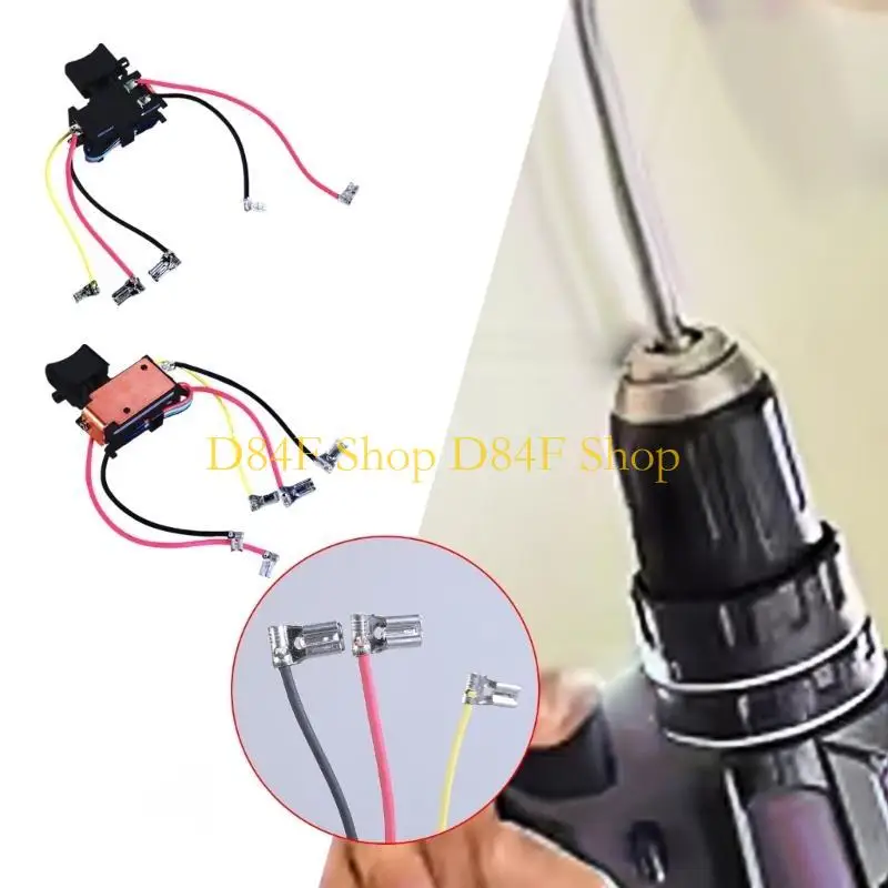 

D84F Efficient Drill Switches Replacement Sturdy Cordless Screw Switches Replacement