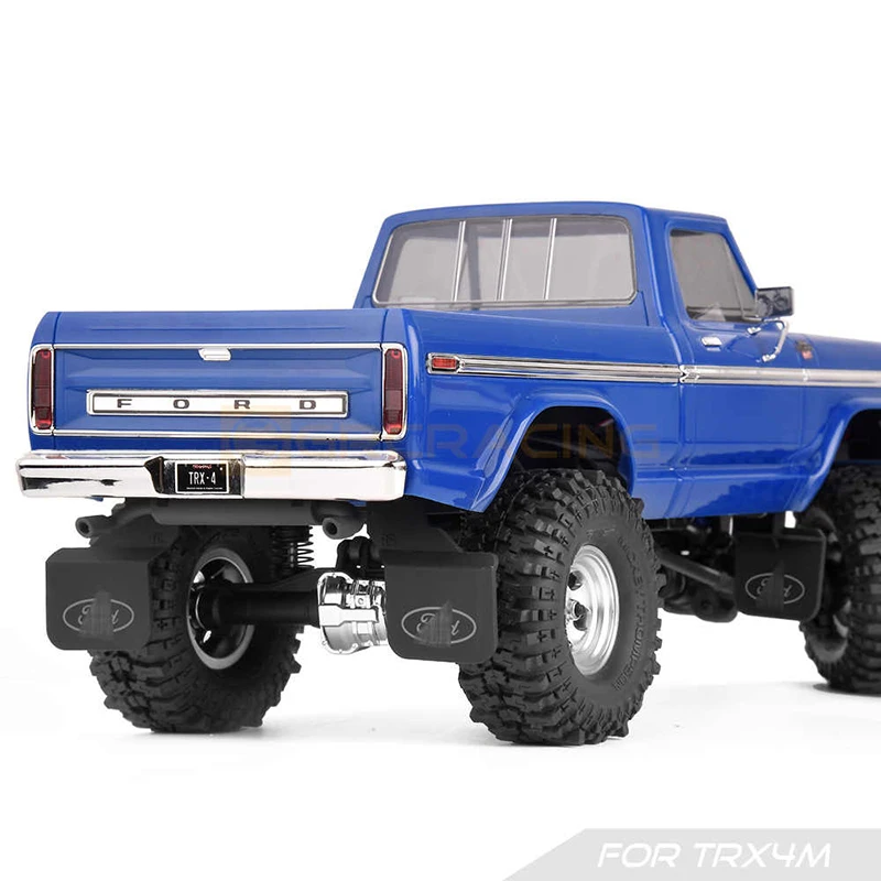 Fender จําลองวงเล็บโลหะตกแต่ง Fender กาวสําหรับ 1/18 RC Crawler รถ TraxxasTRX4M Defender Ford F150/Chevrolet K10 Part