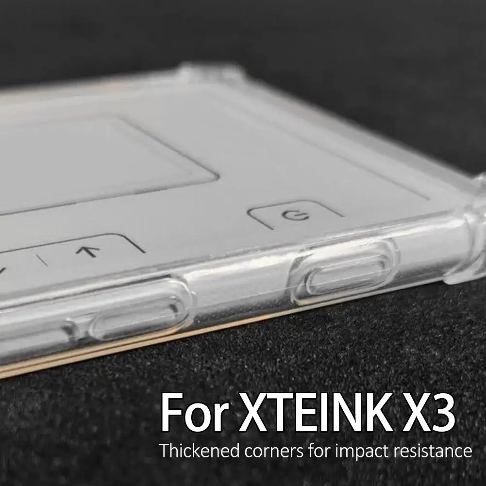Clear Full-Coverage TPU Case For XTEINK X3 Protective Cover Anti-Scratch Shockproof Soft Shell Bag Accessoriies