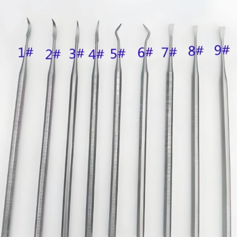 

Stainless Steel Dental Scaler Curved Head Tooth Calculus Remover Tool Teeth Stains Tartar Plaque Scraper Dentist Tools