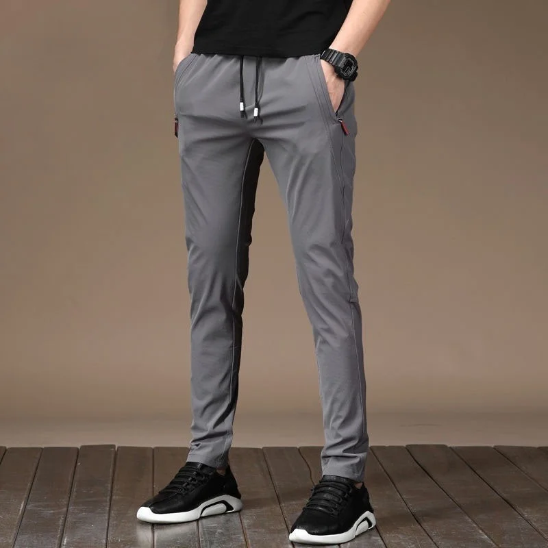 

Loose In Summer Mens Fast Dry Trousers Men's Casual Pants Casual Slim Fit Business Pants Stretch Chino Pants Size M-5XL