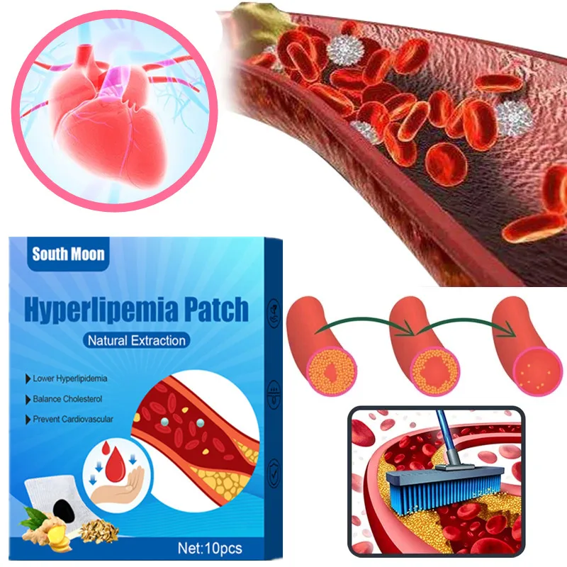 Blood Sugar Control Patch Relieve Diabetes Anti Hypertension Stabilize Blood Pressure Balance Stickers for Heart Vascular Health