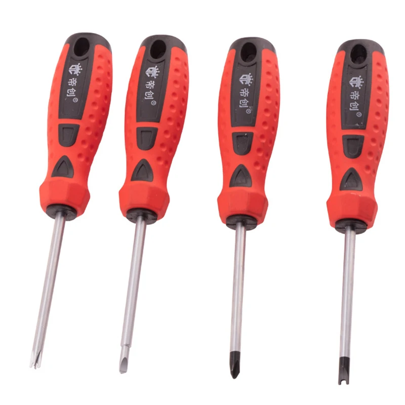 

4pcs Special-shaped Screwdriver Set Triangle U-shaped Y-shaped Internal Cross Screwdriver With Magnetic Home Hand Repair Tools