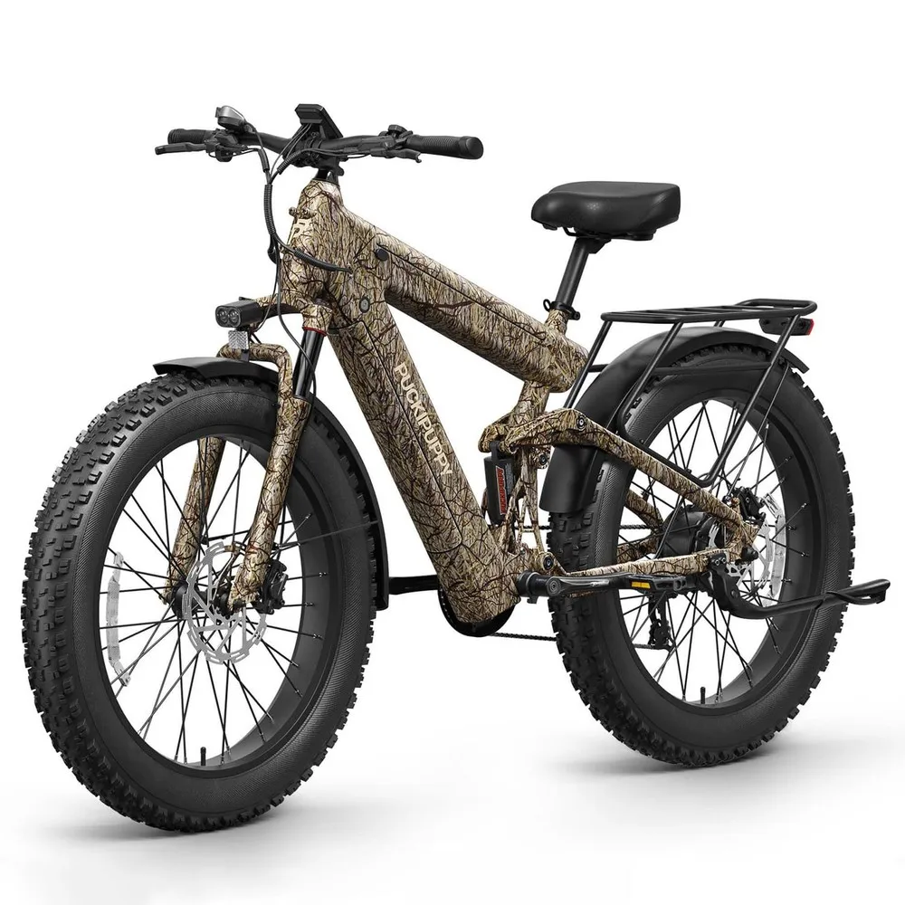 Electric Bike 1350W, 48V 30AH Dual Battery EBike, 130 Miles 26" Fat Tire 7 Speed image 4