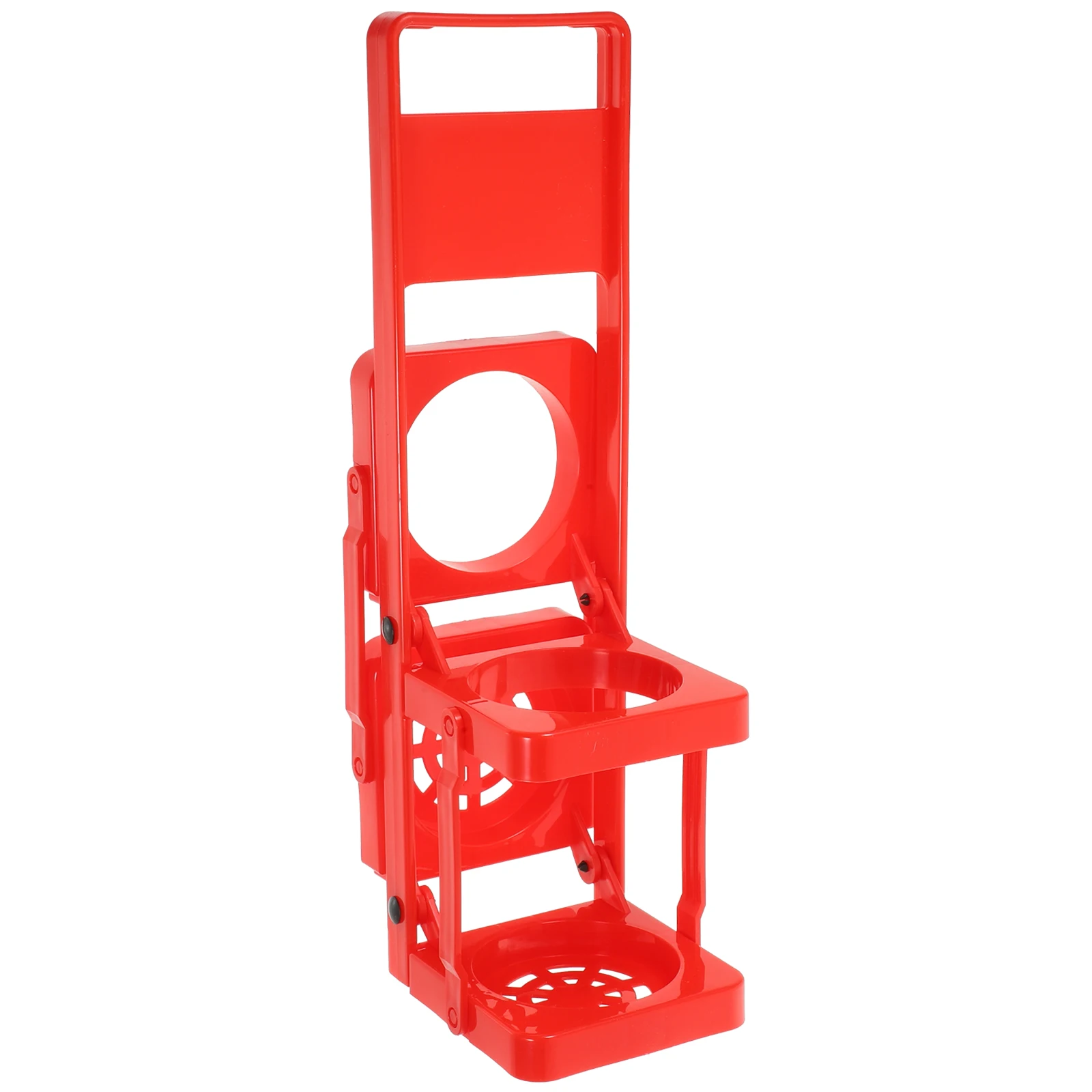 

Foldable Beer Basket Black Handles Portable Drink Holder Picnic Camping Storage Rack Bottle Kitchen Bar