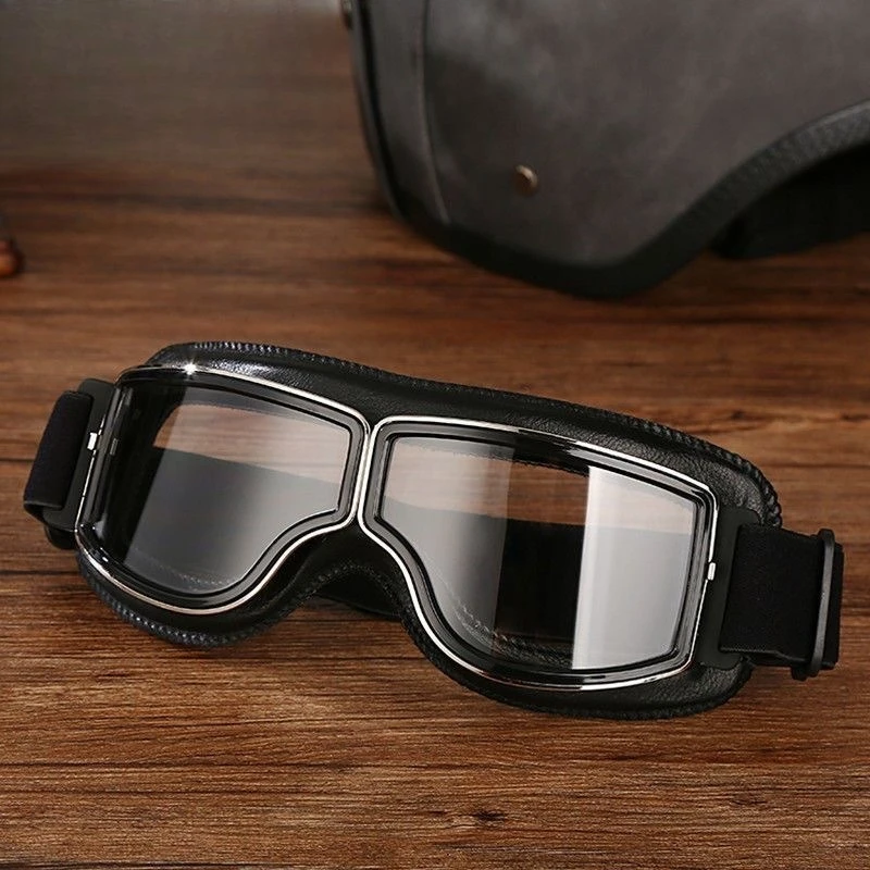 

Ретро очки для езды на мотоцикле Harley, ветрозащитный пылезащитный шлем, очки для езды на мотоцикле, защитная защита