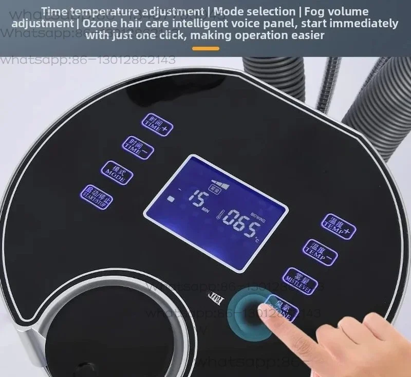 1PCS   new Barber Oil Dryer, Hair Steam Engine, Ozone Biochemical Analyzer Nano Spray