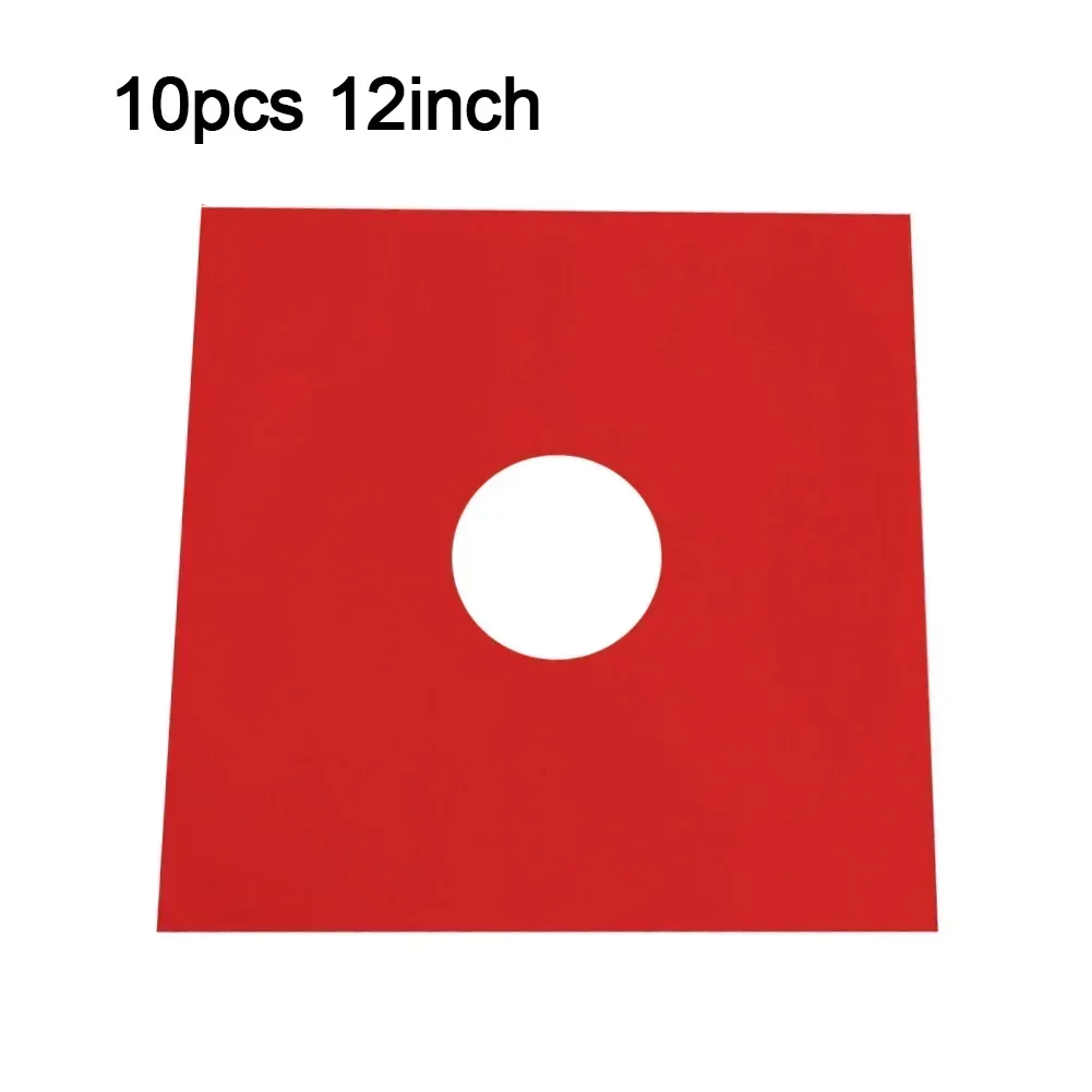 

10 шт., защитный чехол для пластинок, 12 дюймов, рукава для виниловых пластинок, белый цвет, сумки для дискотек, карты для виниловых пластинок LP, аудиооборудование