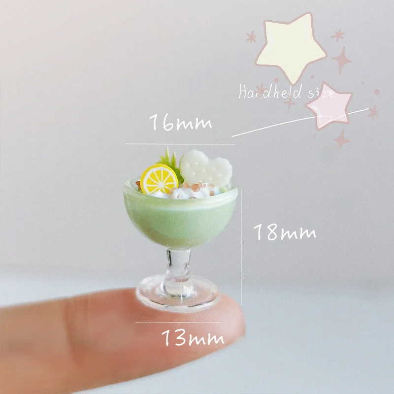 [TJ] 1/12 maison de poupée Simulation boisson tasse de boisson ornements pour Bar boissons décoration poupées maison accessoires semblant jouer jouets