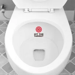 1Pc Toiletsticker Zindelijkheidstraining Richt Op Verwijderbare Bullseye Doelwit Richtsticker Muur Vinyl Posters Voor Thuis Badkamerdecoratie