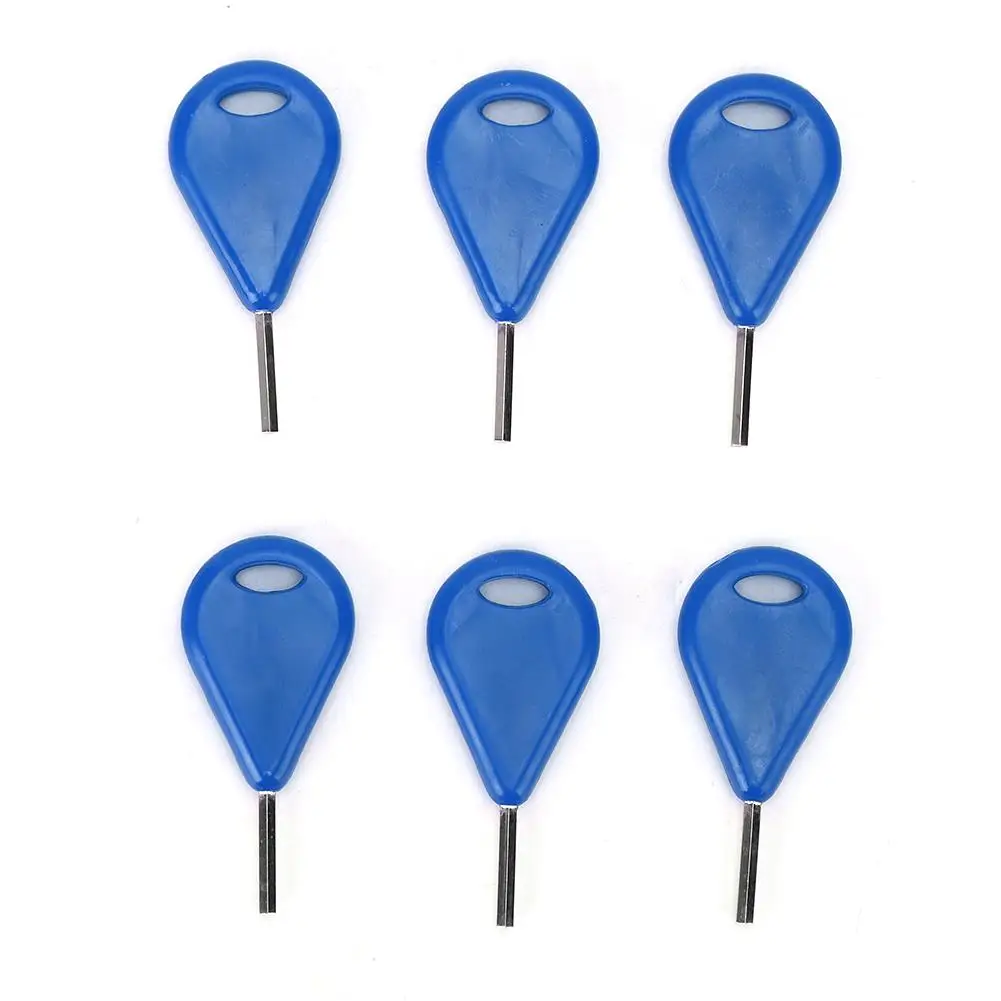 6 Pcs Surfboard Fin Hex Key Set - Blue Surfing  for Easy Fin Adjustments