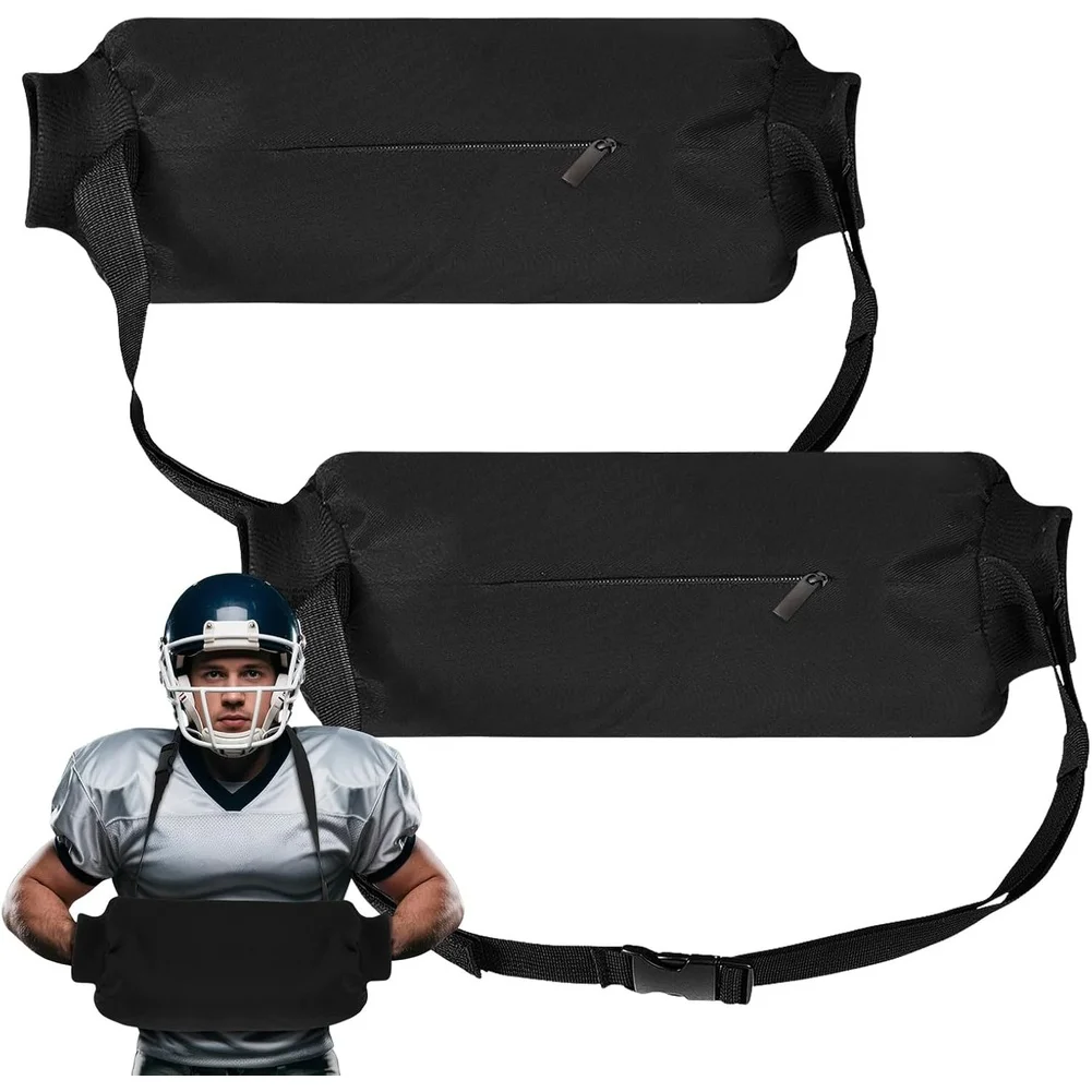 

Hand Warmer Built for Football Use with Adjustable Waist Strap Windproof TPE Fabric and Zippered Warmth Pocket