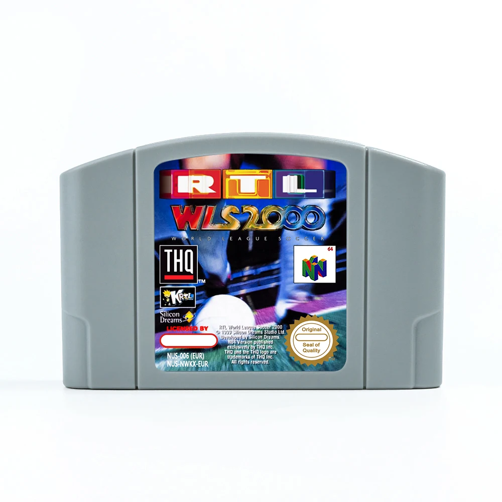 Per la cartuccia di gioco Michael Owen's World League Soccer 2000 per console PAL EUR a 64 bit Scheda di gioco N64