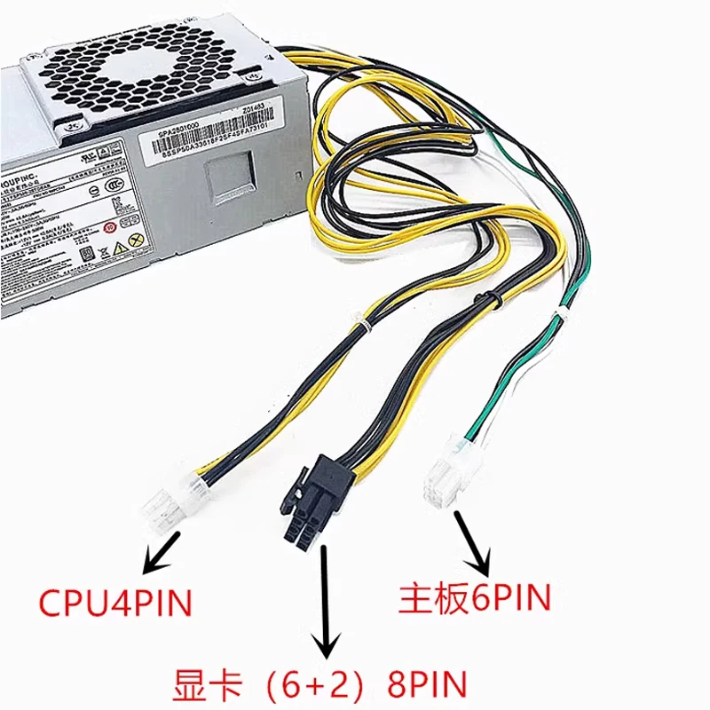 Imagem -06 - Fonte de Alimentação para Acer 6pin Fsp50020tgbaa b Pa1181-10ac 10ab Fsp180-10tgbaa Pa-2251-2ab Fsp250-20tgpaa Psu 500w Novo Original