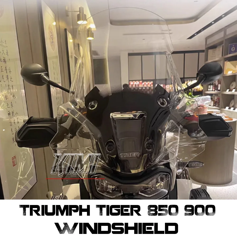 FOR Triumph Tiger 850 900 2020-2022 Motorcycle Windshield Heightened Front Windshield Rain Shield Modification Accessories