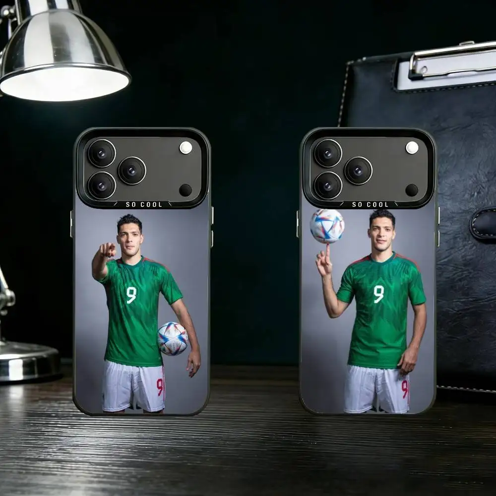 

Raul Jimenez Phone Case For iPhone 17 16 15 14 13 12 11 Pro Max Plus Silver Matte Black Cover