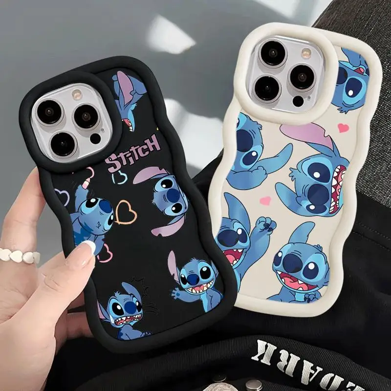 Stitch The Baby Disney Phone Case for Realme C35 C30S C55 C53 C25Y C25 C21Y C12 C11 12 11 12ProPlus 11Pro Silicone Shell