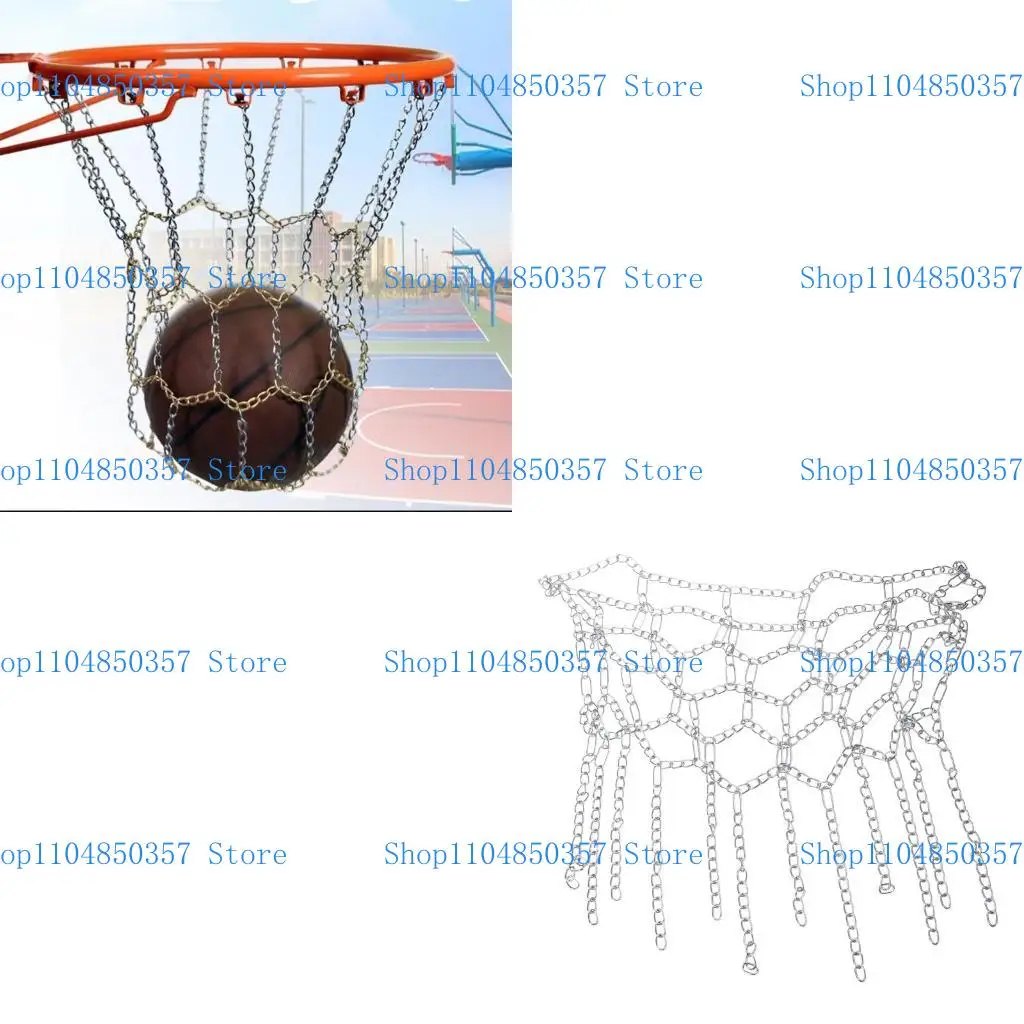 

5ASD Outdoor Metal Chain Basketball Net 12 крюч