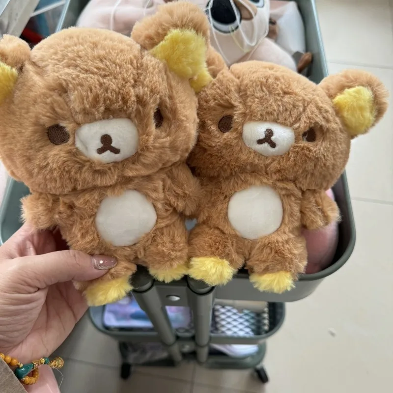 

Cartoon Retro 18cm Hairy Rilakkuma Plush Doll Children's Sofa Pillow Bedroom Ornaments Decoration Toys Doll Birthday Gift New