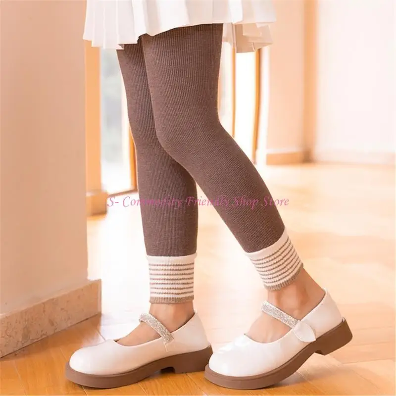 85AE Toddler Thick Leggings Korean Breathable Pantyhose Baby Girls Tights Pants