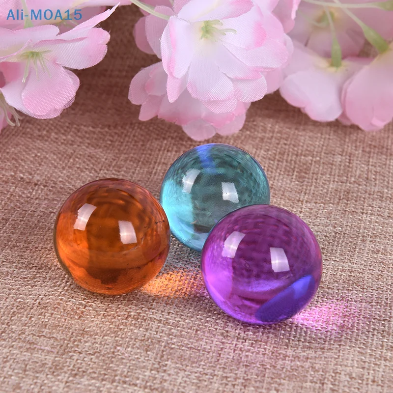 30mm Crystal Ball Quartz Glass Transparent Ball Spheres Glass Ball Photography Balls Crystal Craft Decor Feng Shui