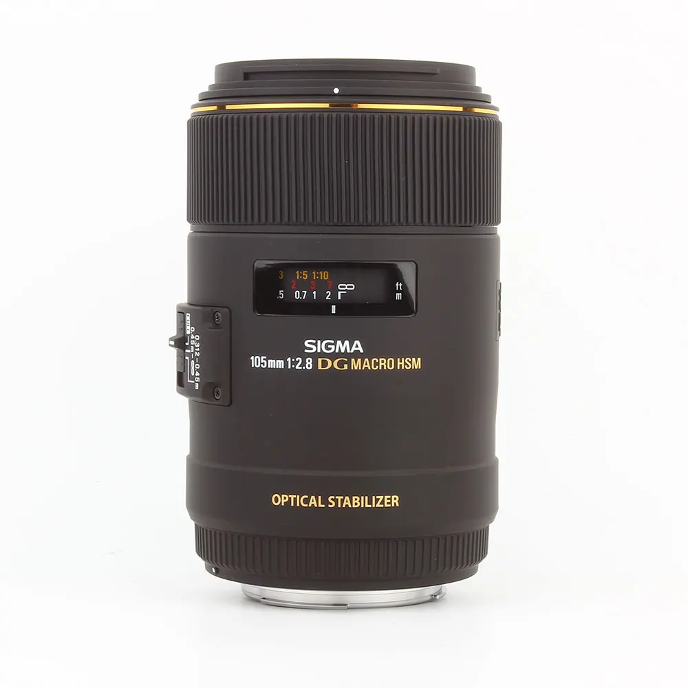 Sigma 105mm f/2.8 EX DG OS HSM Macro Lens for Nikon Canon