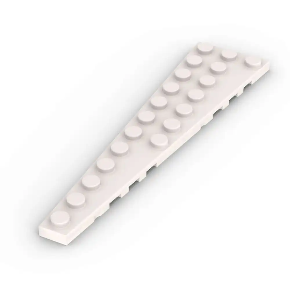 

MOC 10PCS 47397 12x3 Wedge Left Building Blocks Plate Board Brick Particle Puzzle Educational DIY Toys Children Birthday Gifts