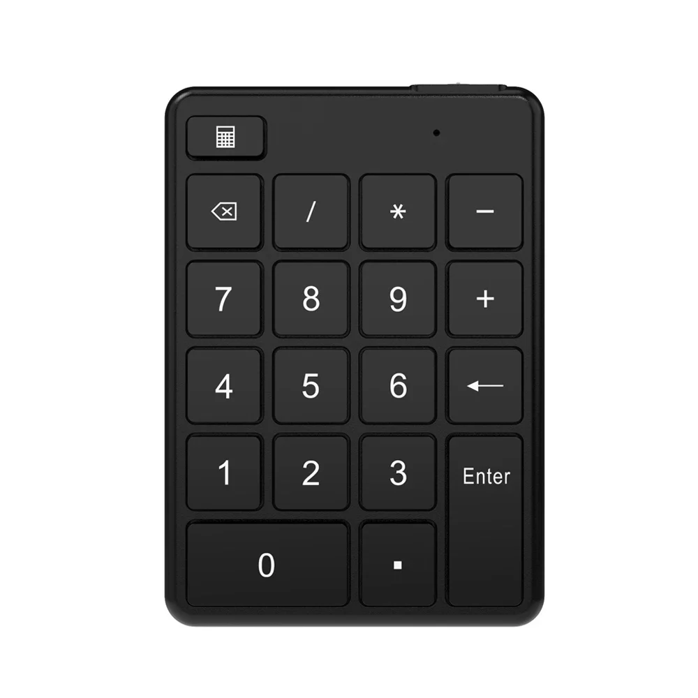 

19 Keys Universal Bluetooth Wireless Numeric Keypads Mini Numpad With Function Keys Digital Keyboard For PC Accounting Supplies