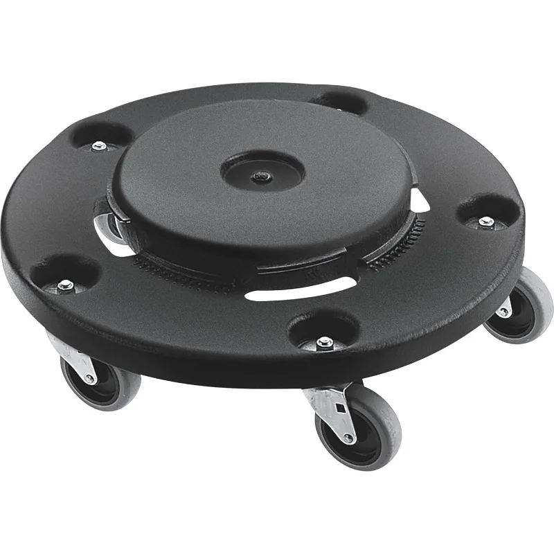 

Products Brute Trash Can Dolly with Wheels, Black, Transports 20, 32, 44 and 55G Brute Containers